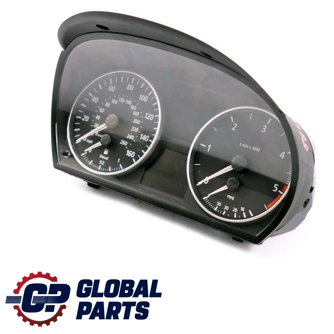 BMW 3 X1 Series E90 E91 E92 Diesel Instrument Cluster Speedo Clocks 6983488