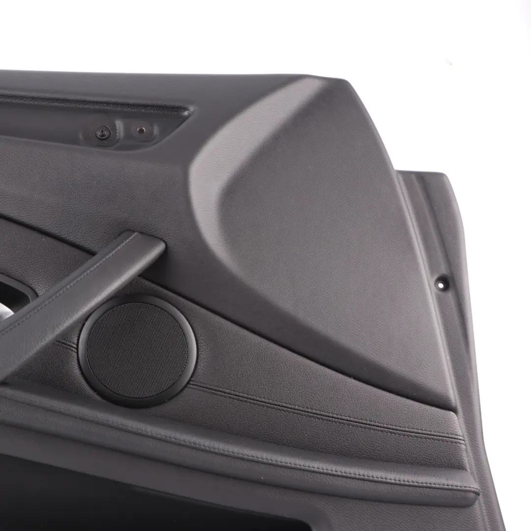 Door Card BMW E60 LCI Front Left N/S Trim Panel Leather Dakota Black 6983575