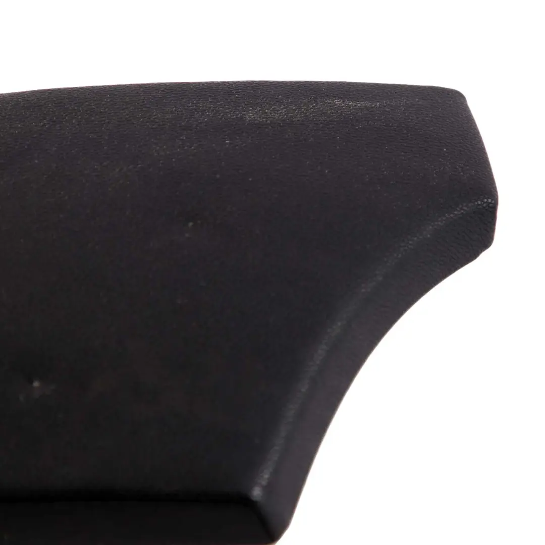 BMW 5 E60 E61 LCI Cover Centre Console Armrest Imitation Leather Schwarz Black