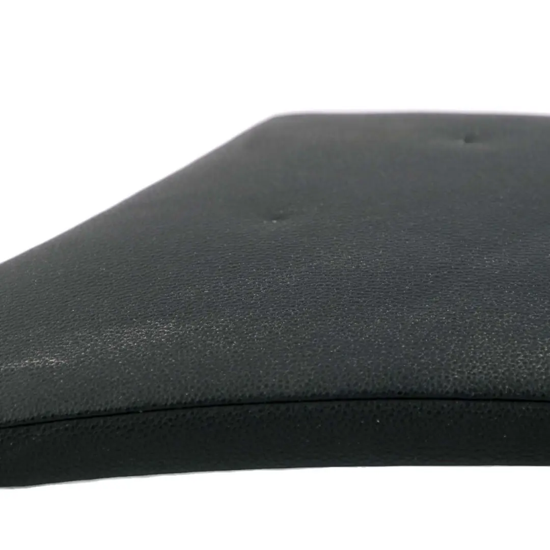 BMW 5 E60 E61 LCI Cover Centre Console Armrest Imitation Leather Schwarz Black