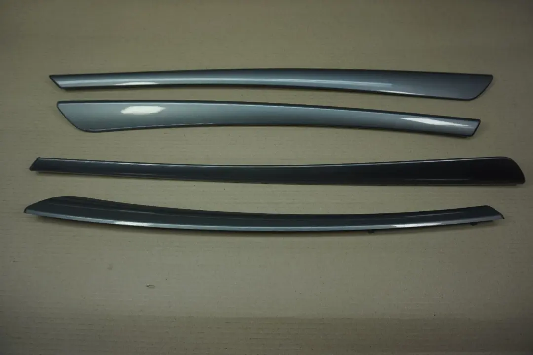 Decorative Strip Dashboard Interior Trim Set Spacegrau BMW 5 Series E60 E61 LCI - SKU rhd-6988998 - Part number 6988998