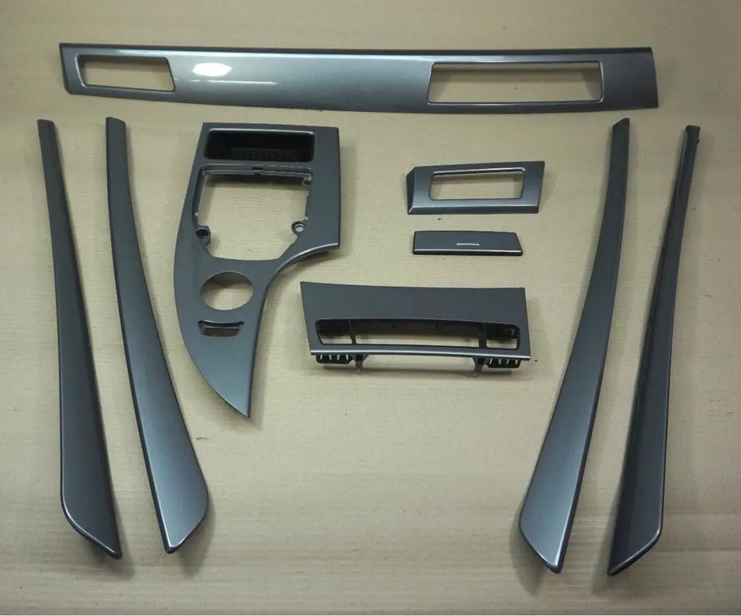 Decorative Strip Dashboard Interior Trim Set Spacegrau BMW 5 Series E60 E61 LCI - SKU rhd-6988998 - Part number 6988998