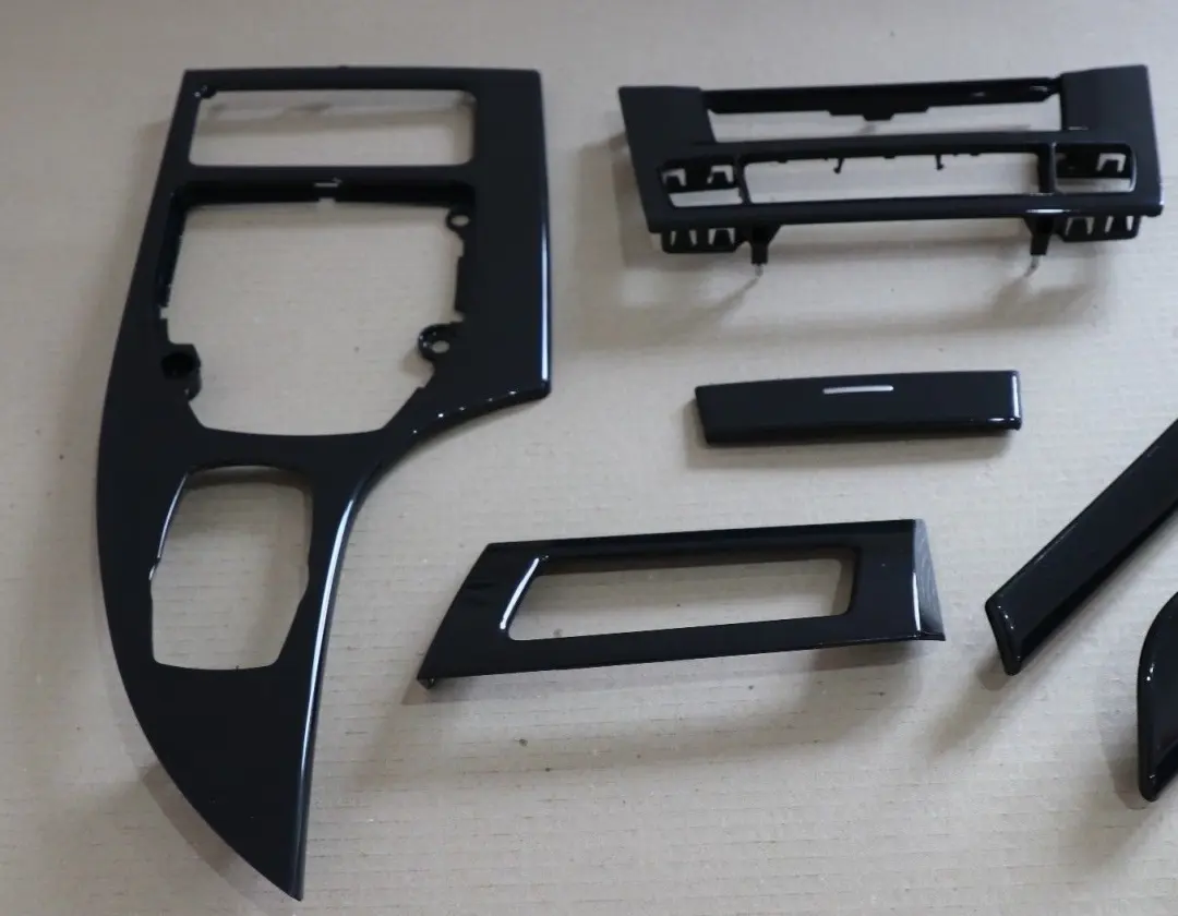 Decorative Strip Dash Interior Trim Set Diamantschwarz BMW 5 Series E60 E61 LCI - SKU rhd-6989010 - Part number 6989010