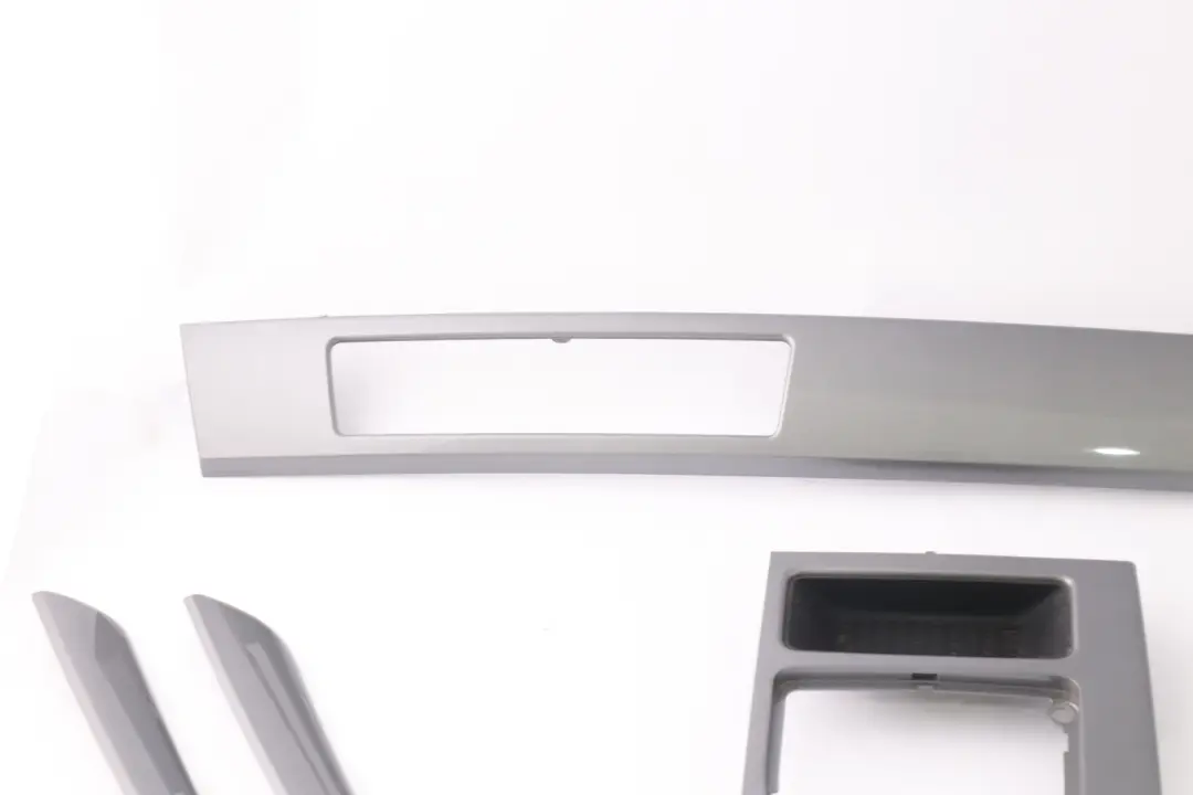 BMW 5 Series E60 E61 LCI Set Decorative Strip Dash Interior Trim Cover Grey