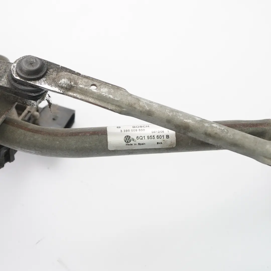 Volkswagen VW Polo 9N Windscreen Wiper Linkage Motor System 6Q1955601B