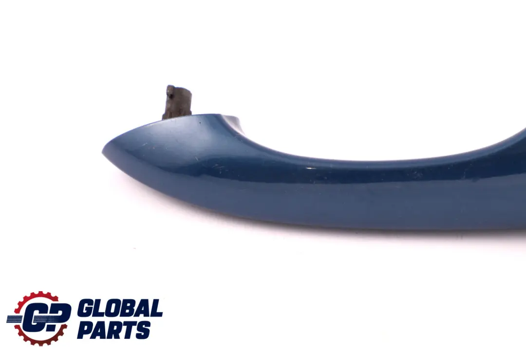 BMW X5 Series E53 Front Left Handle Grab Cover Bracket N/S Topasblau Blue 364