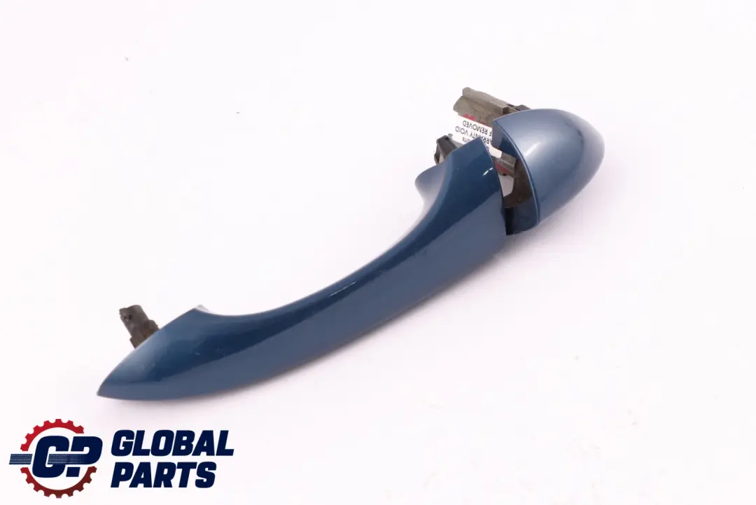 BMW X5 Series E53 Front Left Handle Grab Cover Bracket N/S Topasblau Blue 364