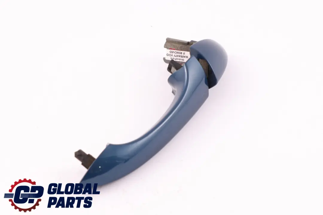 BMW X5 Series E53 Front Left Handle Grab Cover Bracket N/S Topasblau Blue 364