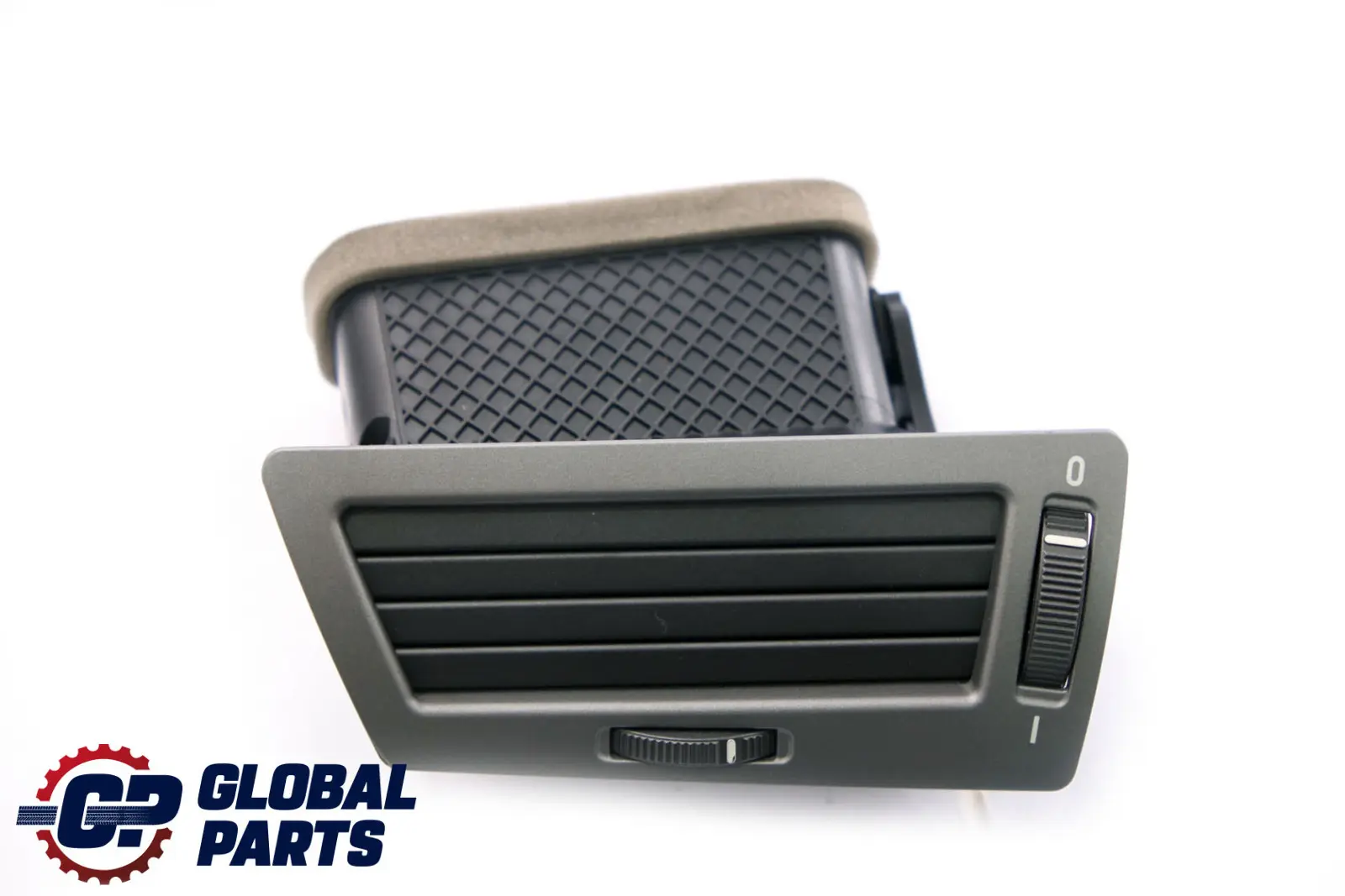 BMW 7 Series E65 E66 E67 Cover Fresh Air Grille Left N/S Dark Silver 7007227