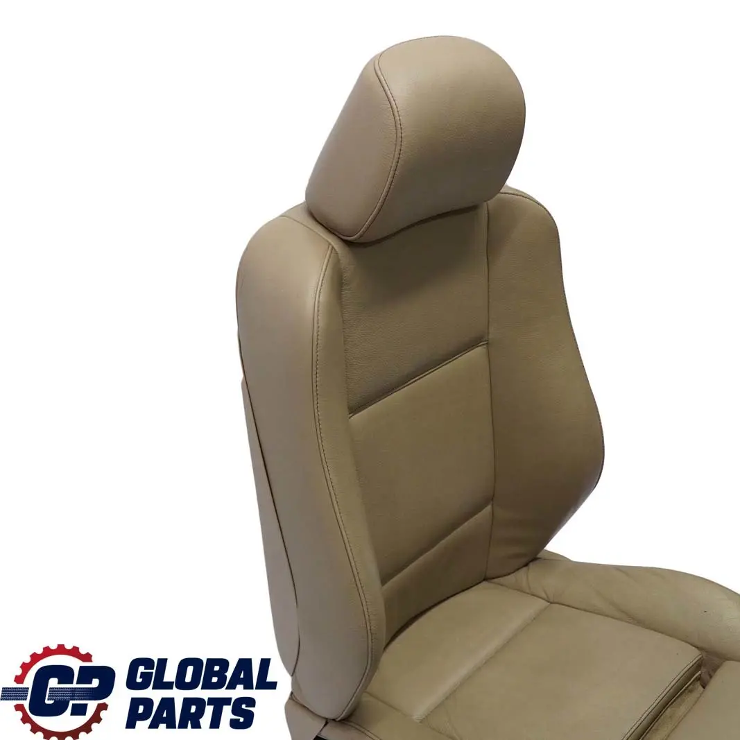 BMW X5 E53 Sport Front Left N/S Beige Leather Electric Seat Passenger Side Memory