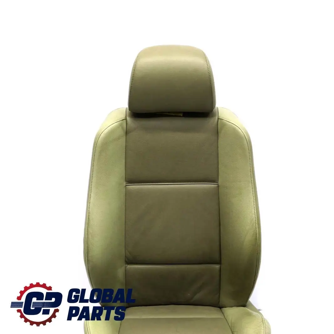 BMW X5 E53 Heated Sport Front Left N/S Green Leather Seat Passenger Side Memory