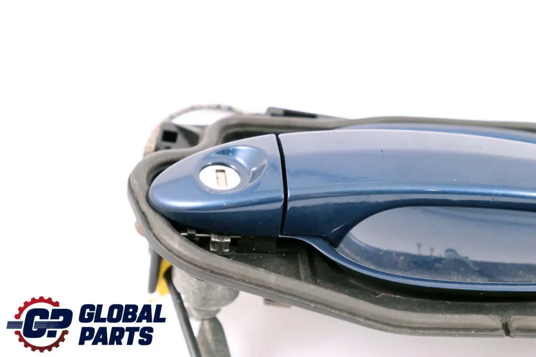 BMW 5 Series E60 E61 Front Right Grab Handle O/S Mysticblau Mystic Blue A07