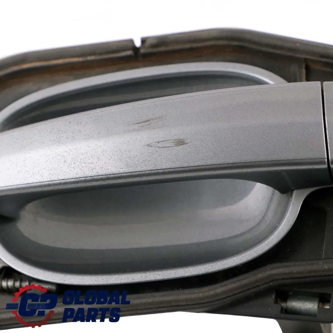 BMW 5 Series E60 E61 Complete Front Right Grab Handle O/S Spacegrau Grey A52