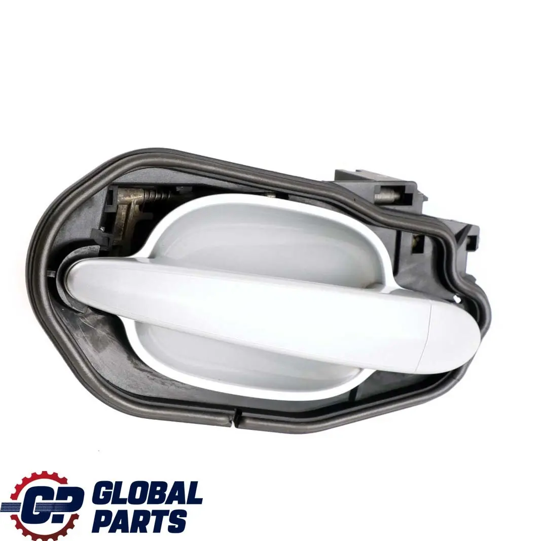 BMW 5 Series E60 E61 Grab Handle Front Left N/S Titansilber Metallic Silver 354