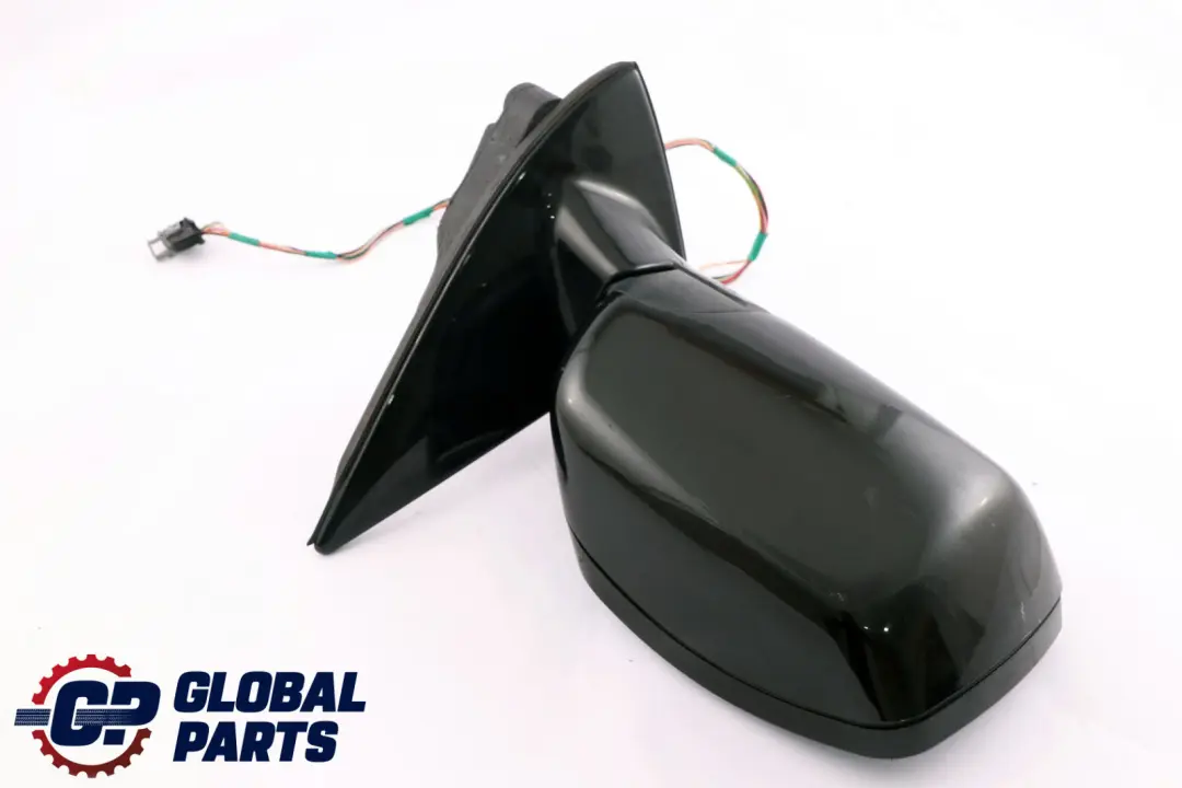 BMW X5 Series E53 Sport Auto Dip Right Door Wing Mirror O/S Black Sapphire 475