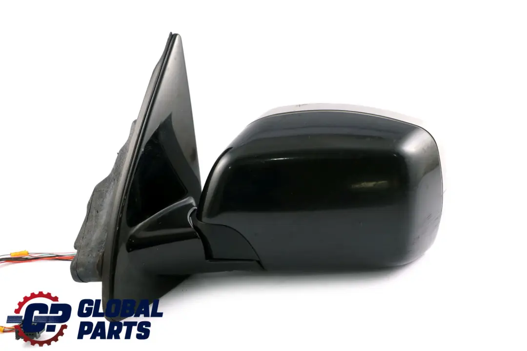 BMW X5 Series 2 E53 Sports Package Memory Left Wing Mirror N/S Black Sapphire