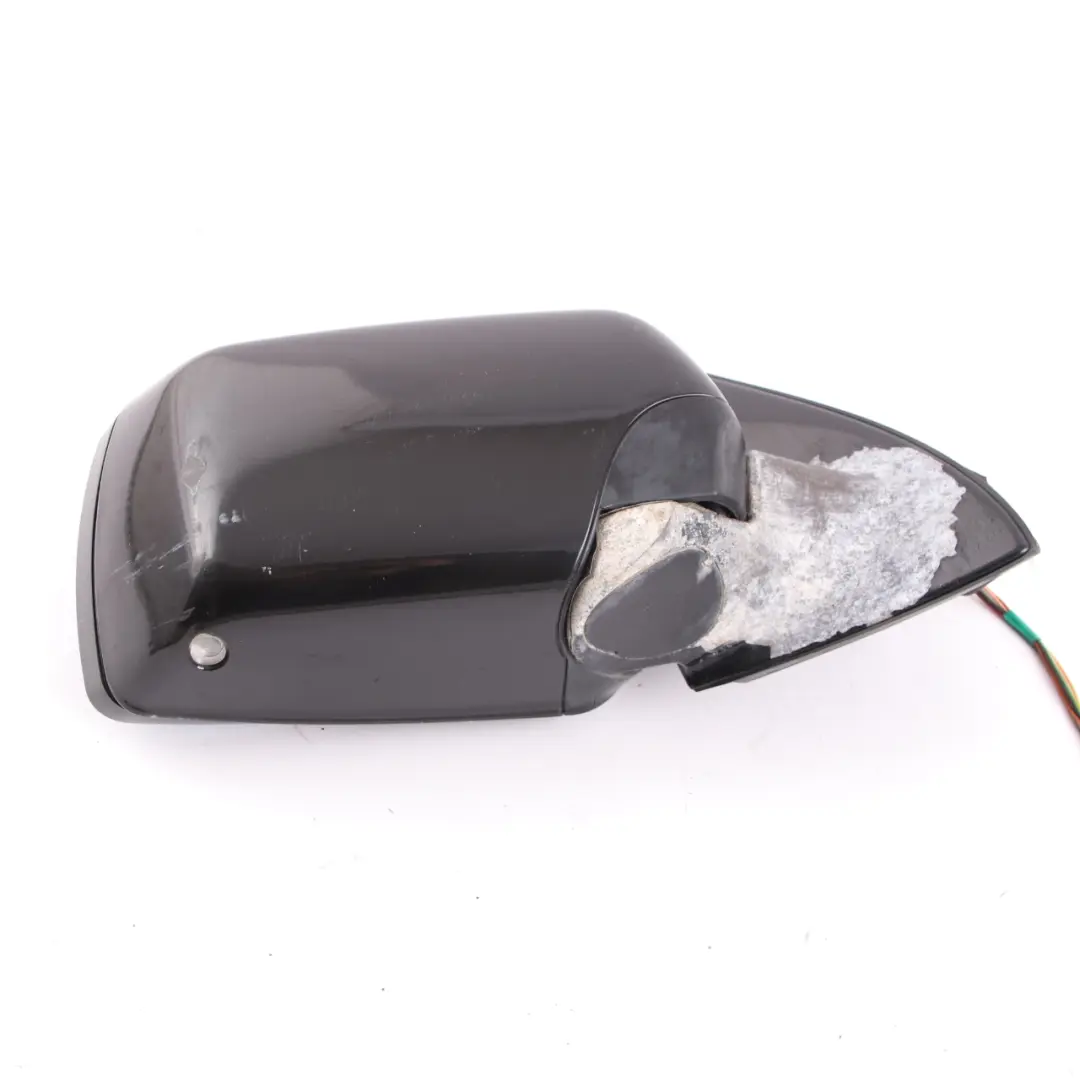 Wing Mirror BMW X5 E53 Sport High Gloss Door Right O/S Black Sapphire 475