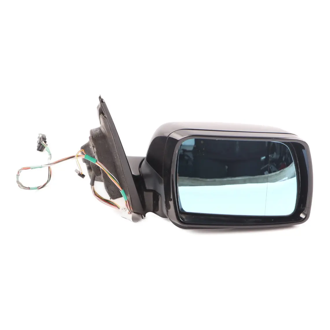 BMW X5 E53 Sport High Gloss Right Wing Mirror O/S Black Sapphire Metallic 475