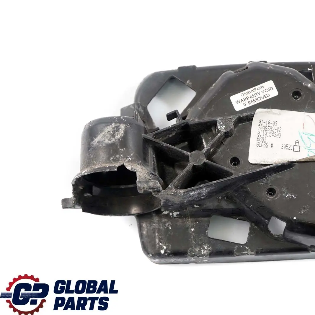 BMW X5 Series E53 M Sport Left Base Housing Wing Mirror N/S Black