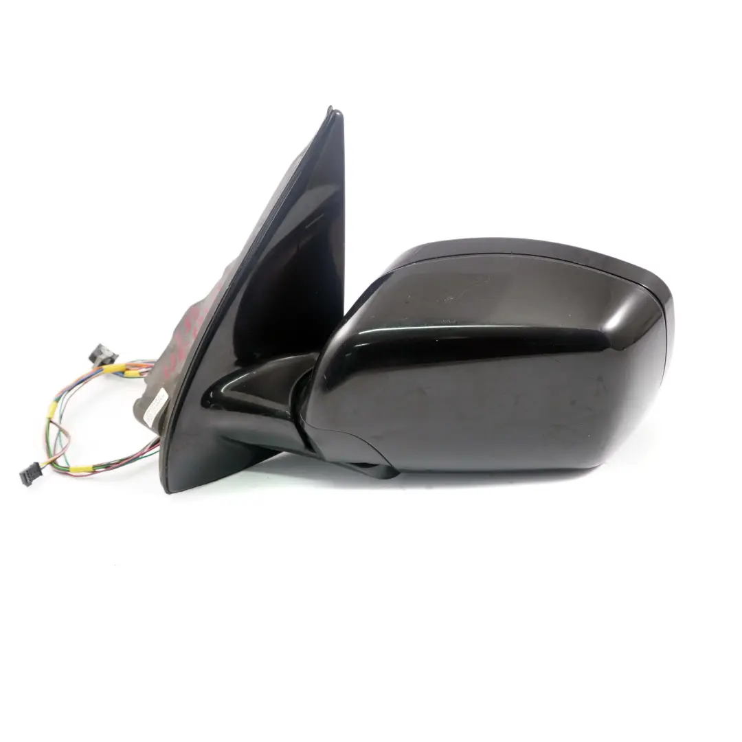 BMW X5 E53 1 Sport High Gloss Auto Dip Left Wing Mirror N/S Black Sapphire 475