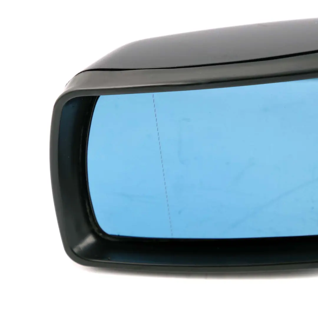 BMW X5 E53 Sport High Gloss Auto Dip Left Wing Mirror N/S Black Sapphire 475