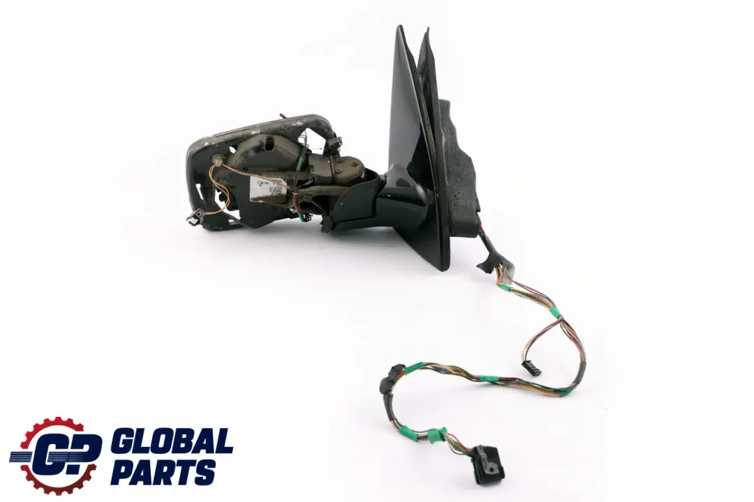 BMW X5 E53 Sport Power Fold High Gloss Shadow Line Right Base Wing Mirror O/S