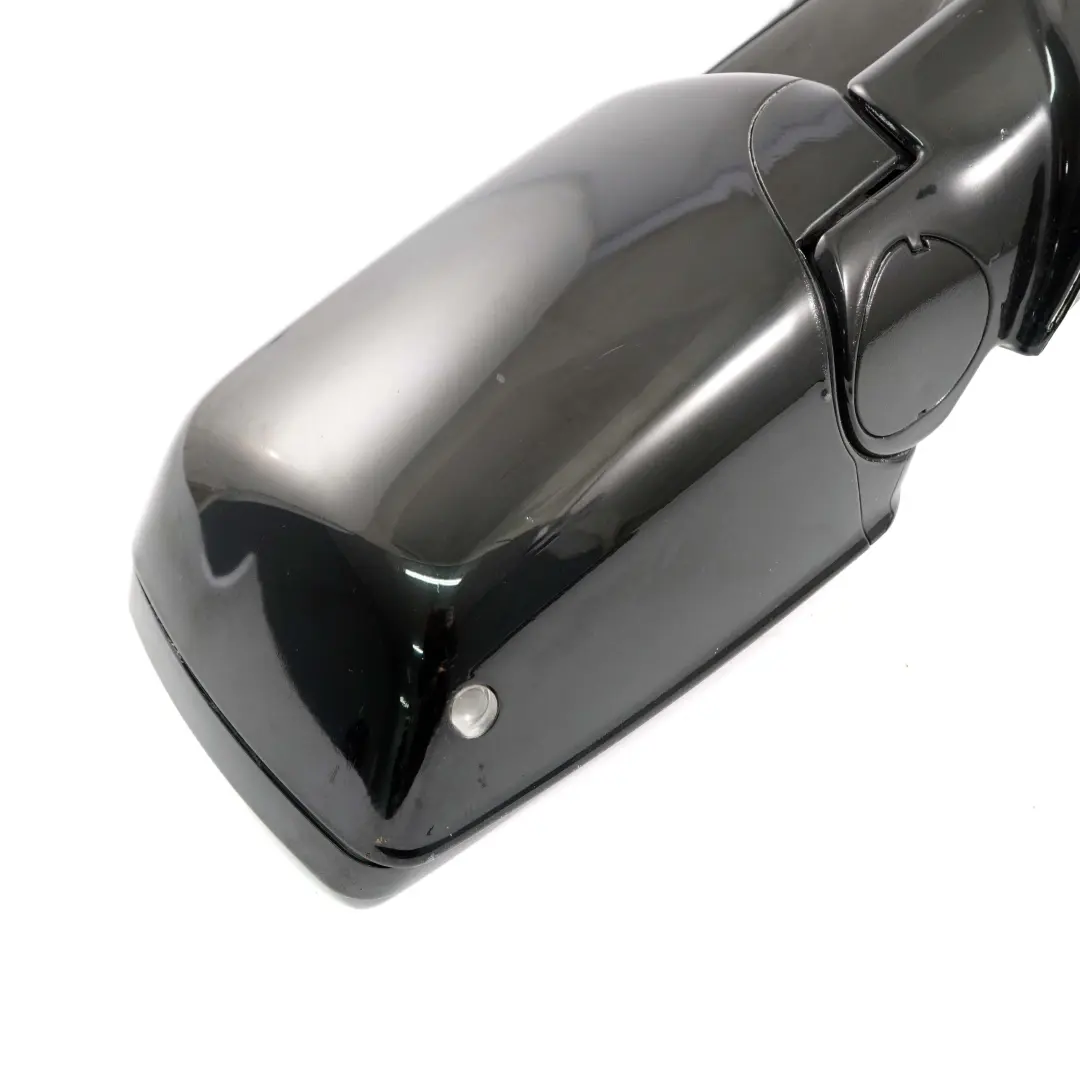 BMW X5 E53 Sport High Gloss Auto Dip Right Wing Mirror O/S Black Sapphire 475