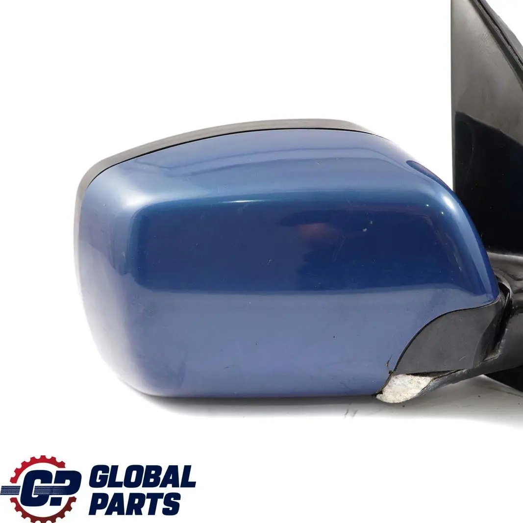 BMW X5 E53 Sport High Gloss Auto Dip Right Wing Mirror O/S Topasblau Blue 364