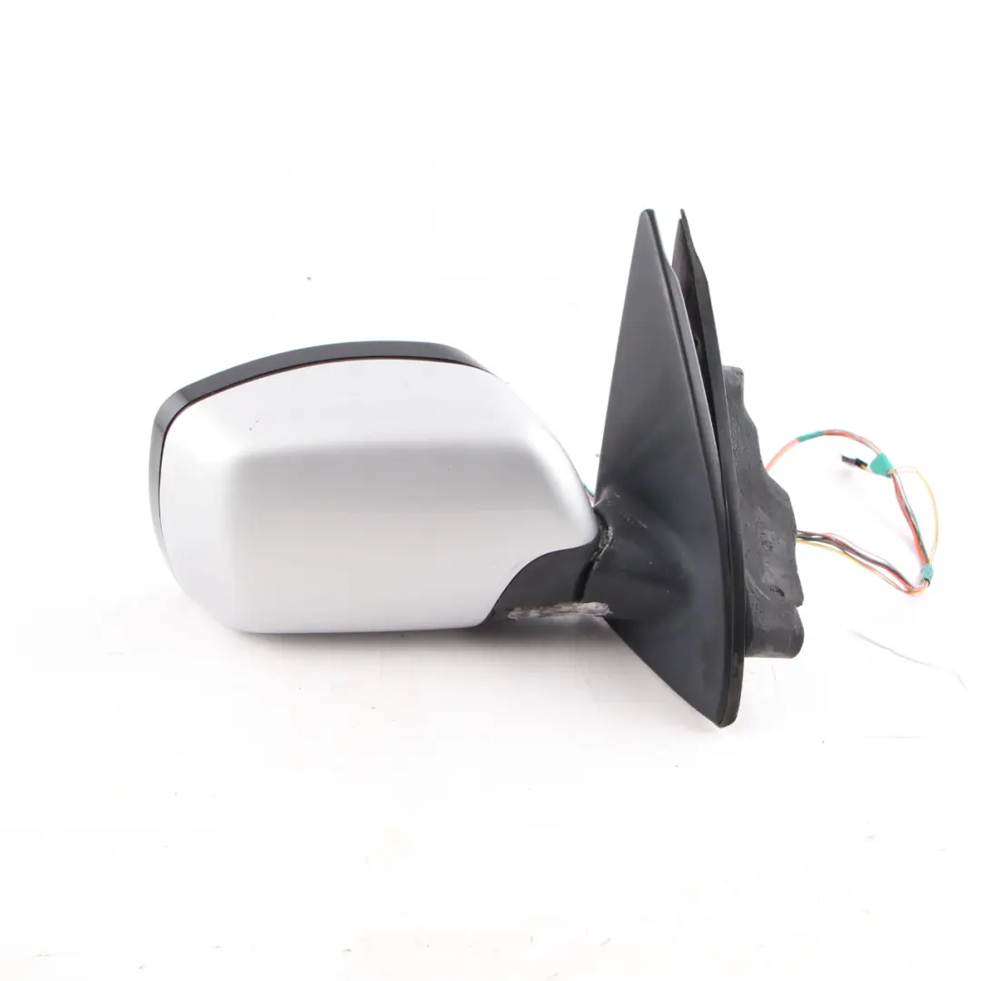 BMW X5 E53 Wing Mirror Sport High Gloss Power Fold Right O/S Titan Silver 354