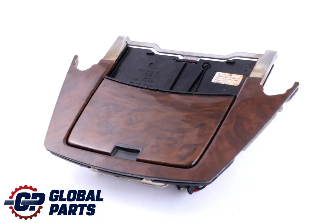 BMW 7 Series E65 E66 Module Carrier Centre Console Ashtray Wood Esche Hell