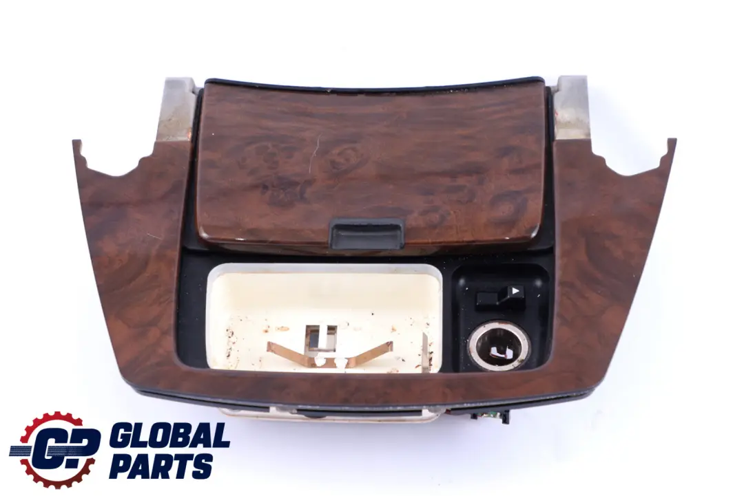 BMW 7 Series E65 E66 Module Carrier Centre Console Ashtray Wood Esche Hell