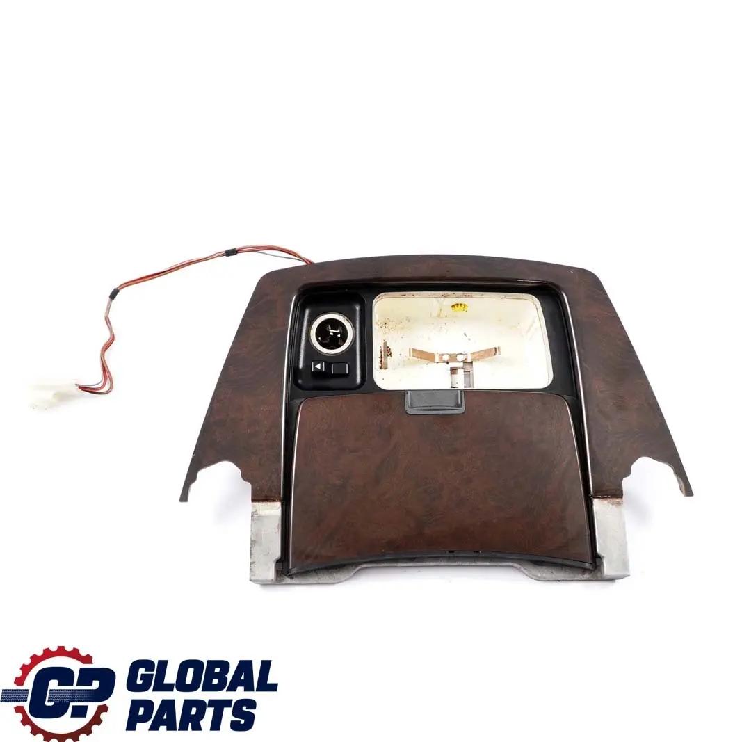 BMW 7 Series 2 E65 E66 Module Carrier Centre Console Wood Ashtray Esche Dunkel