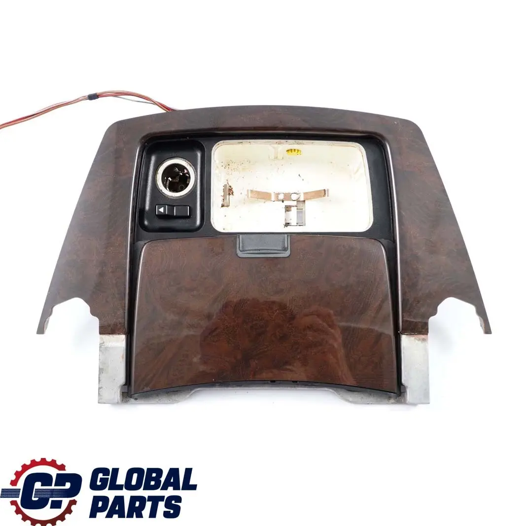 BMW 7 Series 2 E65 E66 Module Carrier Centre Console Wood Ashtray Esche Dunkel