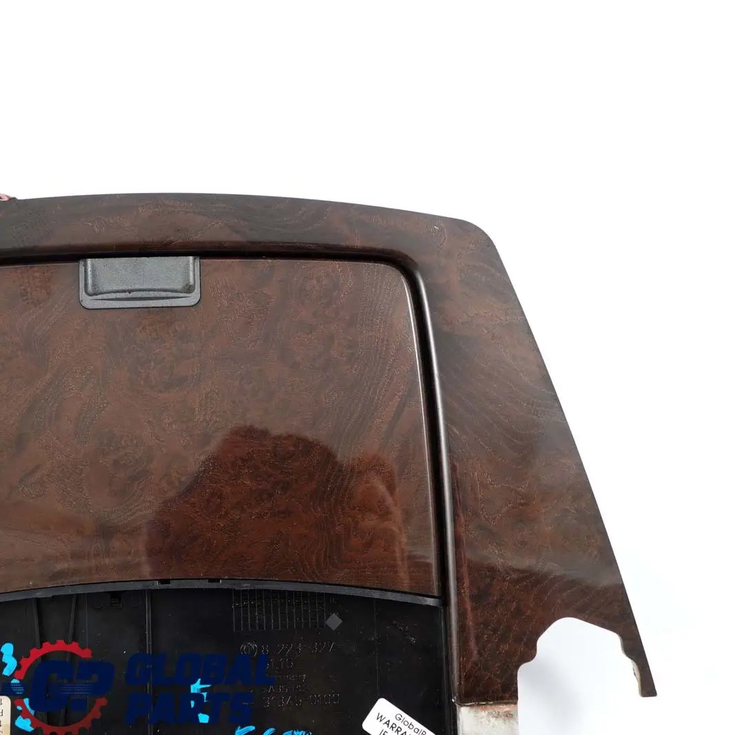 BMW 7 Series 2 E65 E66 Module Carrier Centre Console Wood Ashtray Esche Dunkel