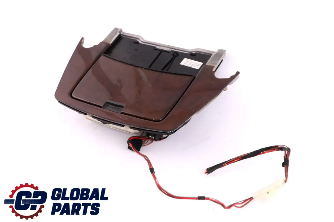 BMW 7 Series E65 E66 Module Carrier Centre Console Wood Ashtray Esche Dunkel