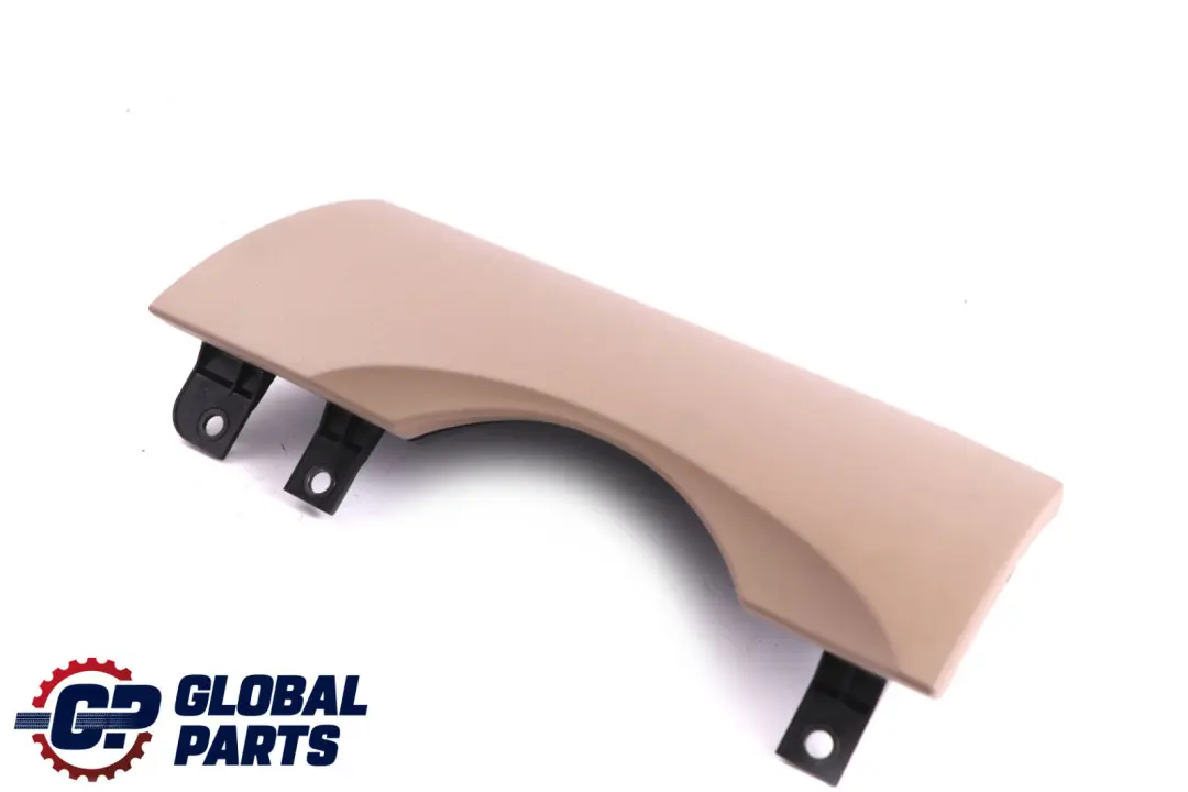 BMW 7 Series E65 E66 Lower Steering Wheel Dash Trim Panel Beige Dunkelbeige