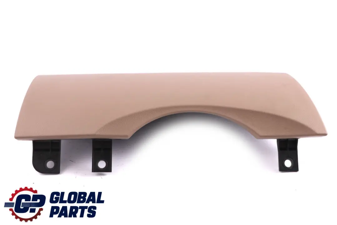 BMW 7 Series E65 E66 Lower Steering Wheel Dash Trim Panel Beige Dunkelbeige