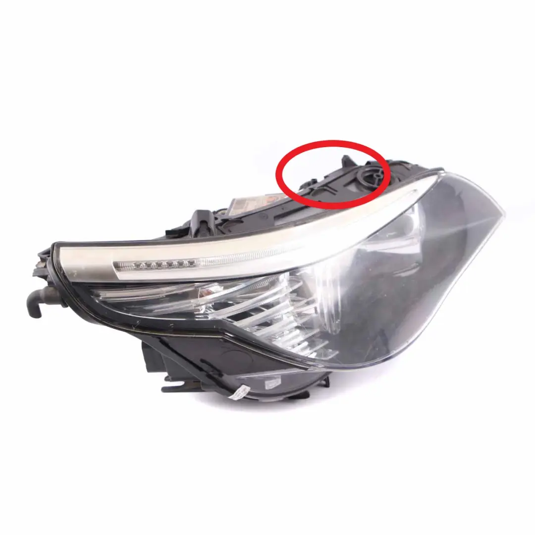 Headlight Lamp BMW E60 E61 LCI Adaptive Xenon AHL Front Right O/S Light 7177736