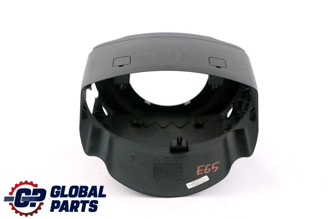 BMW 7 Series E65 E66 E67 Steering Column Cover Schwarz Black 7045515