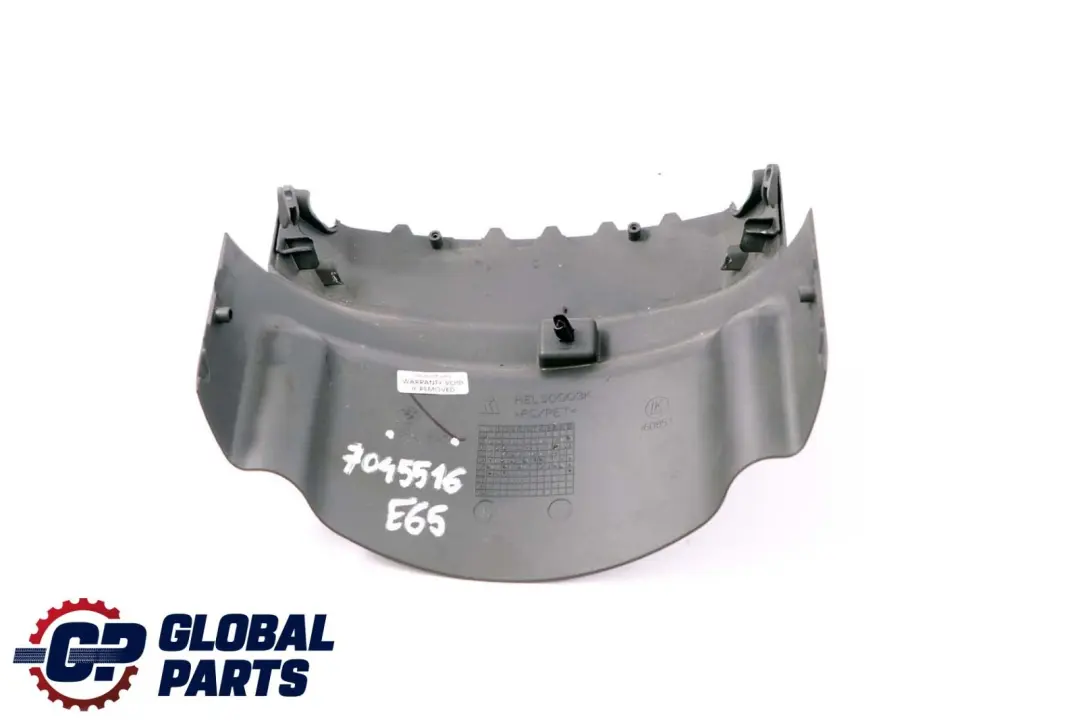 BMW 7 Series E65 E66 E67 Steering Column Cover Basaltgrau Basalt Grey 6911547
