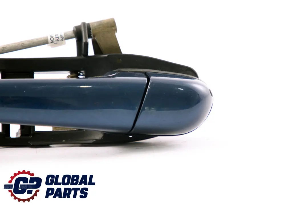 BMW 3 Series E46 Outside Door Handle Front Left N/S Mysticblau Mystic Blue A07