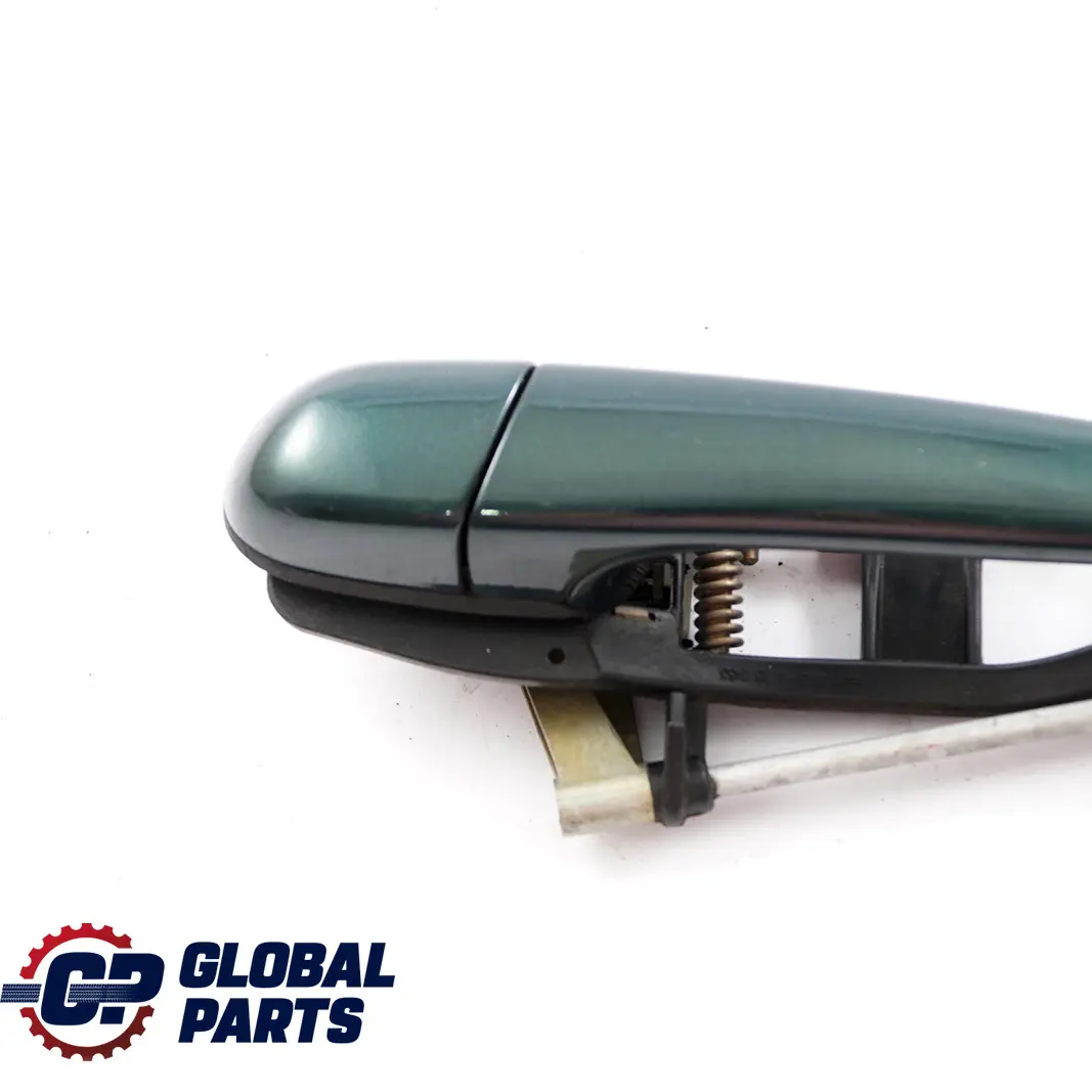 BMW 3 Series E46 Outside Door Handle Front Left N/S Oxfordgruen Oxford Green