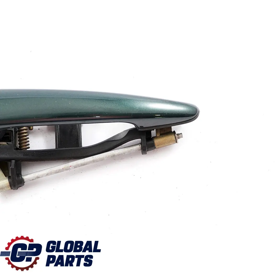 BMW 3 Series E46 Outside Door Handle Front Left N/S Oxfordgruen Oxford Green