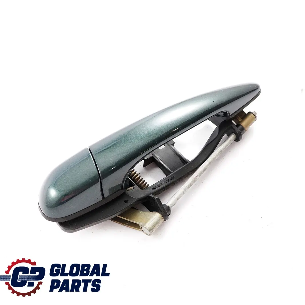 BMW 3 Series E46 Outside Door Handle Front Left N/S Oxfordgruen Oxford Green