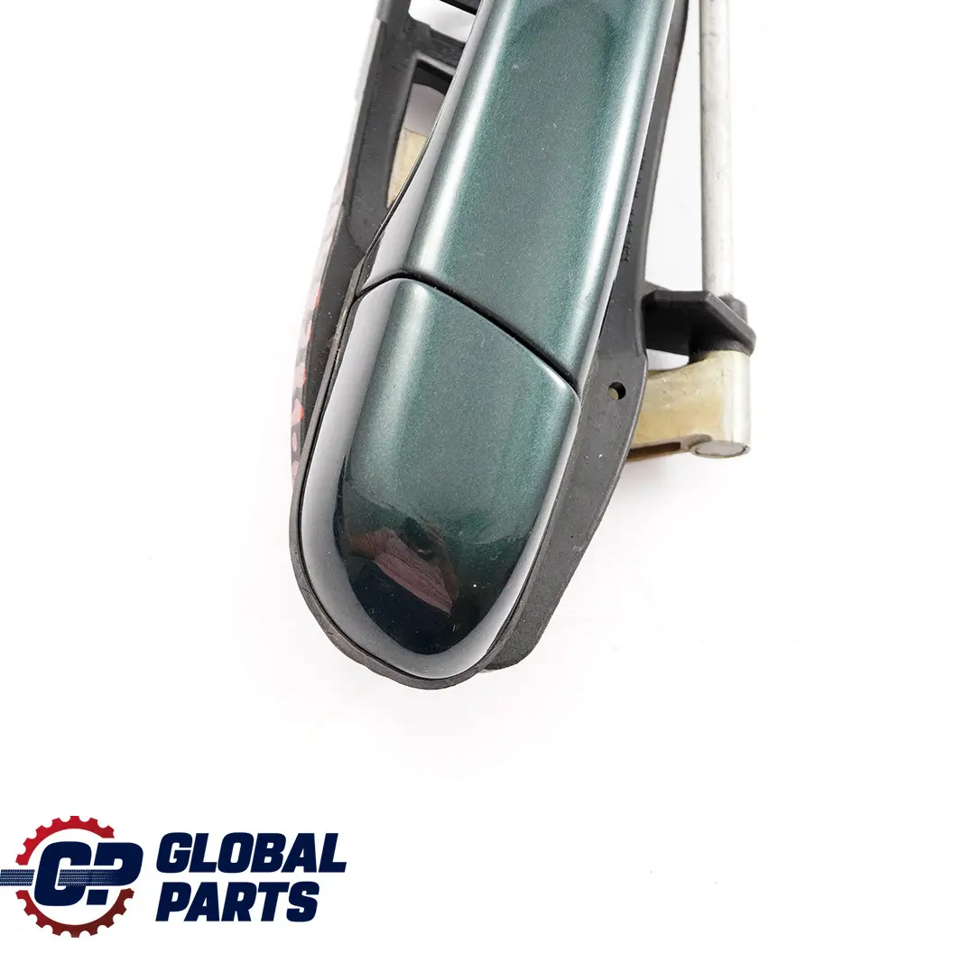 BMW 3 Series E46 Outside Door Handle Front Left N/S Oxfordgruen Oxford Green