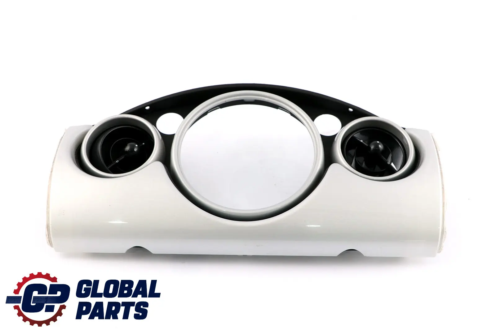 BMW Mini Cooper 1 R50 R53 Dashboard Panel Trim Strip Cover White Silver