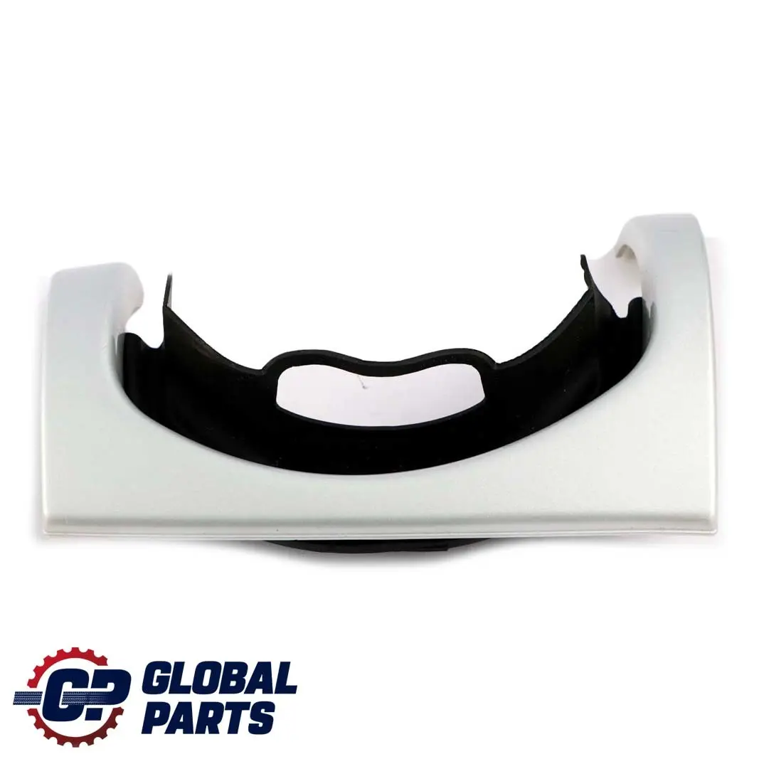 Mini Cooper One R50 R53 Set Dashboard Panel Trim Strip Cover White Silver