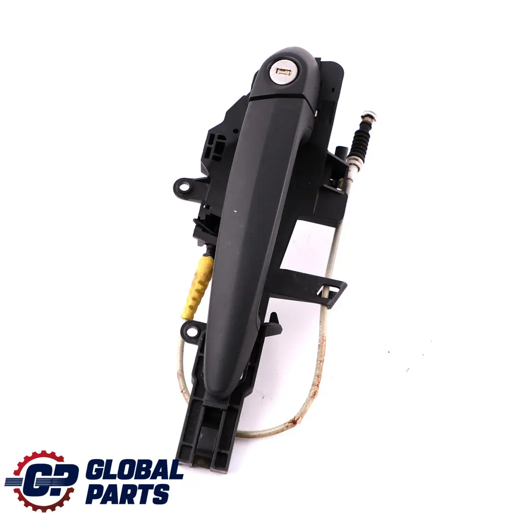 BMW 1 E81 E87 1 Complete Front Right Door Grab Handle O/S Black Matt