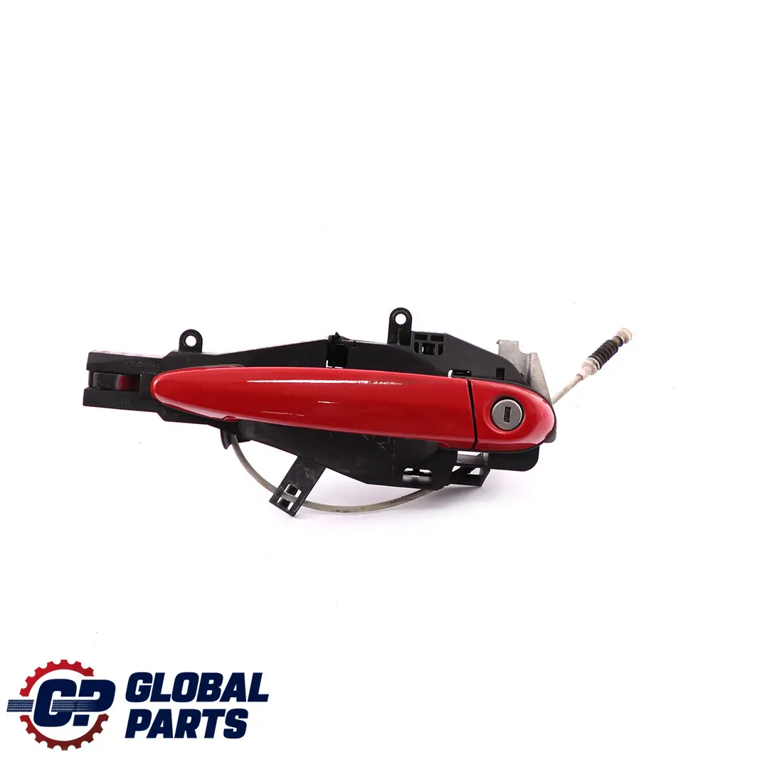 BMW 3 Series E90 E91 Front Right Grab Handle O/S Catch Karmesinrot Crimson Red