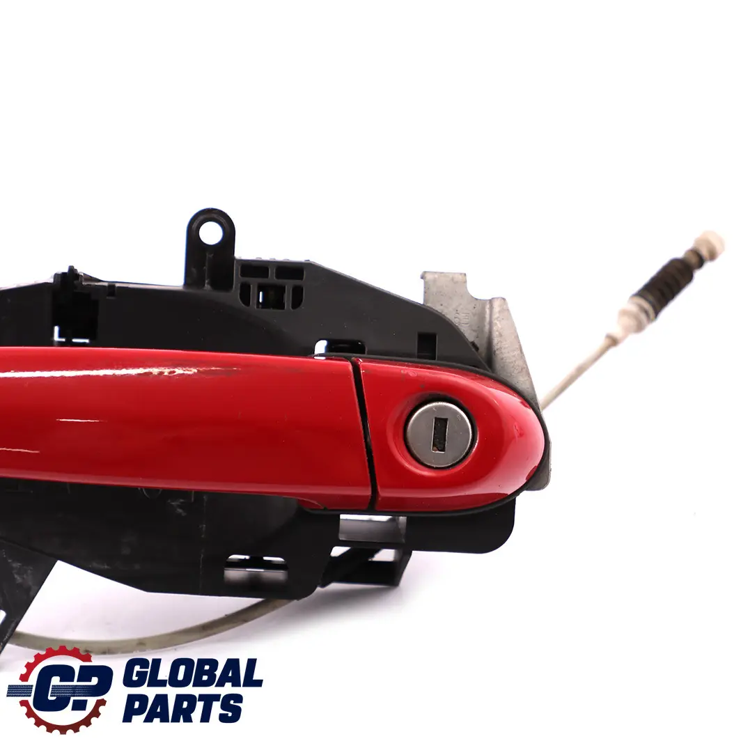 BMW 3 Series E90 E91 Front Right Grab Handle O/S Catch Karmesinrot Crimson Red